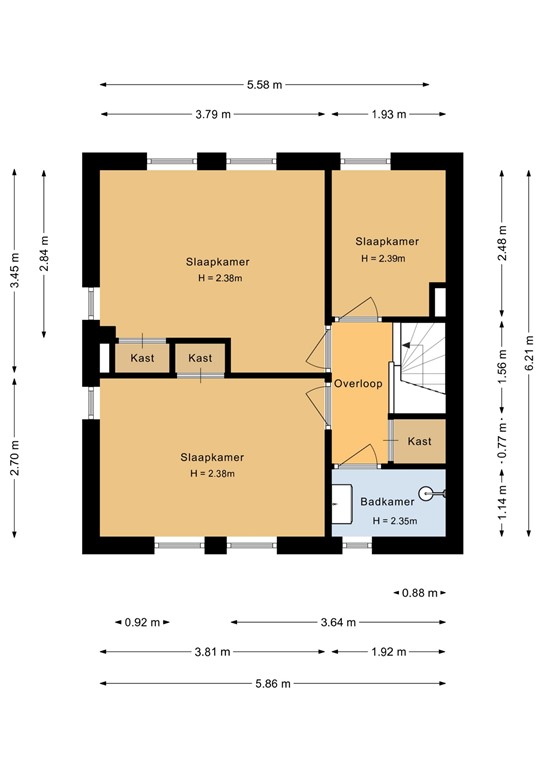 mediumsize floorplan